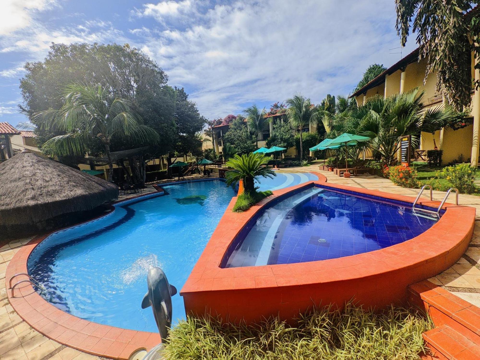 Praia de PipaSolar De Pipa Elegance Flat - Frente Piscinaアパートメント エクステリア 写真