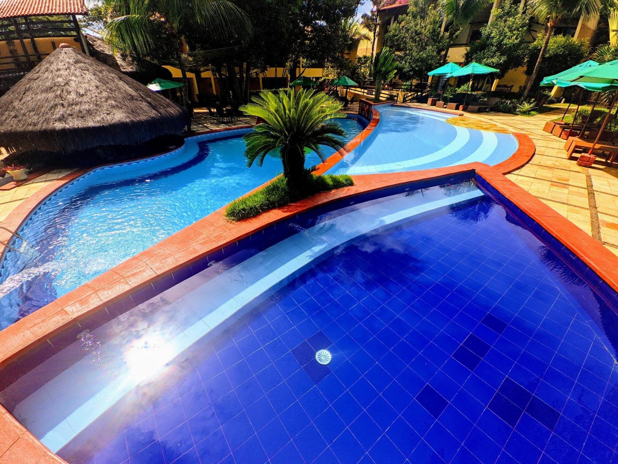 Praia de PipaSolar De Pipa Elegance Flat - Frente Piscinaアパートメント エクステリア 写真