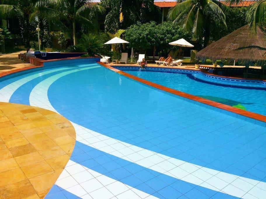 Praia de PipaSolar De Pipa Elegance Flat - Frente Piscinaアパートメント エクステリア 写真