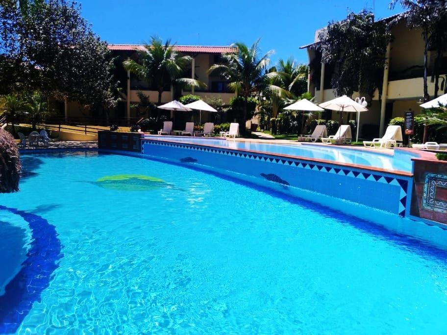Praia de PipaSolar De Pipa Elegance Flat - Frente Piscinaアパートメント エクステリア 写真